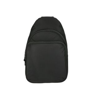 NWT No Boundaries Black Sling Bag Crossbody Hands-Free Lightweight Zip Backpack